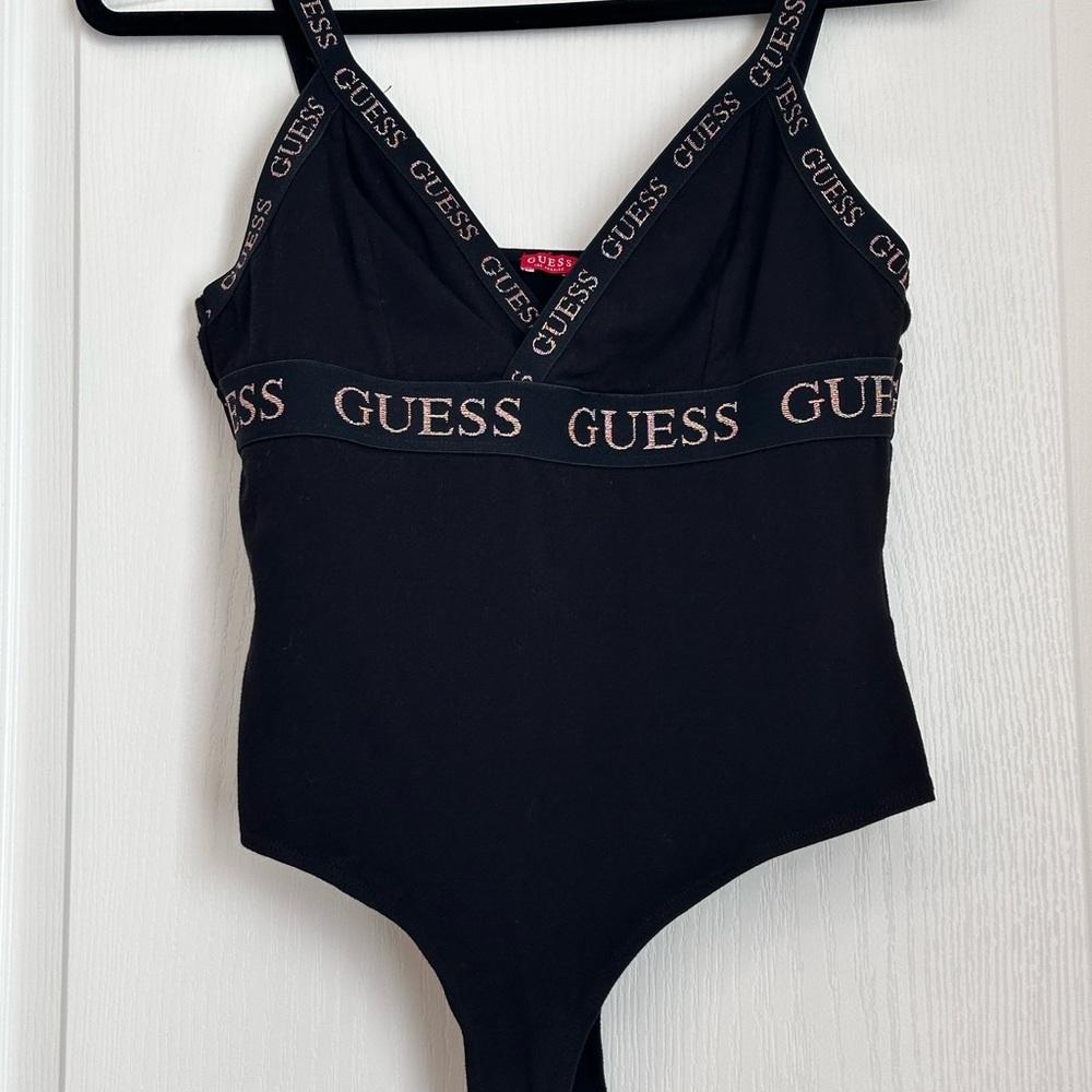 GUESS Black Women's Bodysuit Top